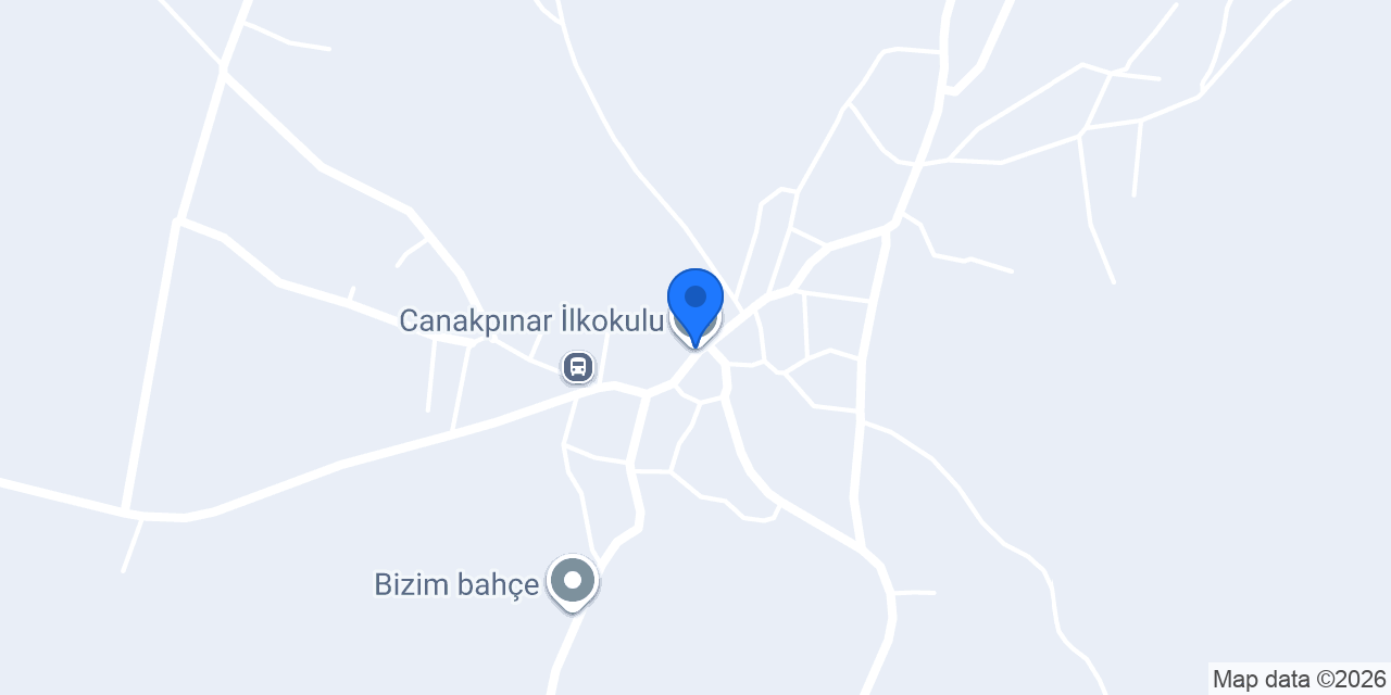 Canakpınar İlkokulu konumu