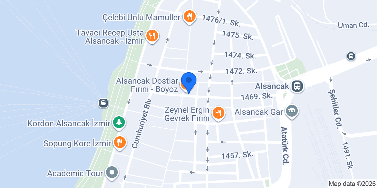 Bonci Alsancak konumu