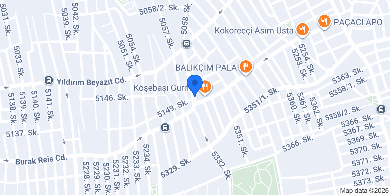 FIRTINA BIÇAKÇILIK konumu