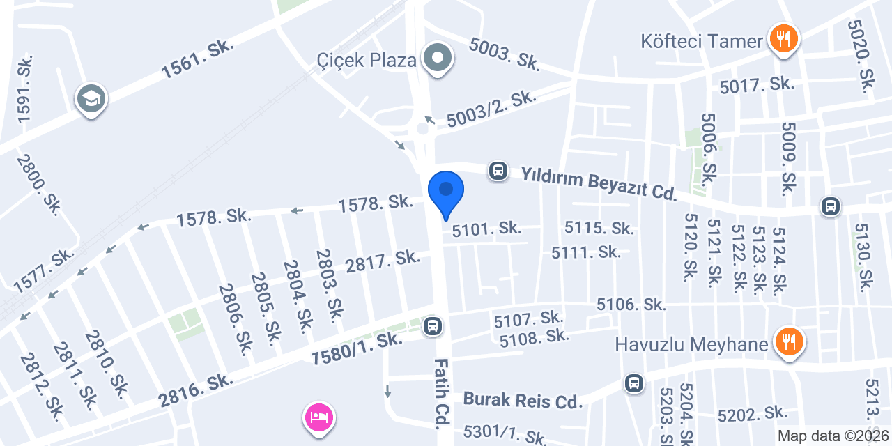 Uzun Hasan Ortaokulu konumu