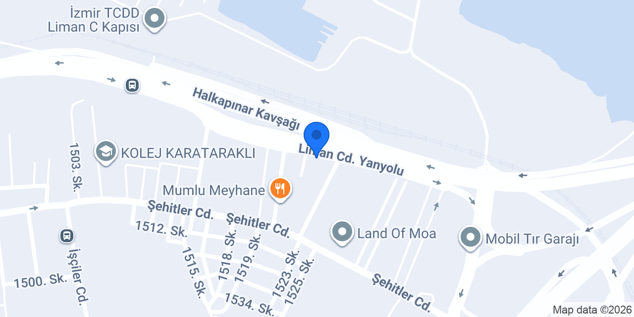 Egekont Konteyner Taşımacılık konumu