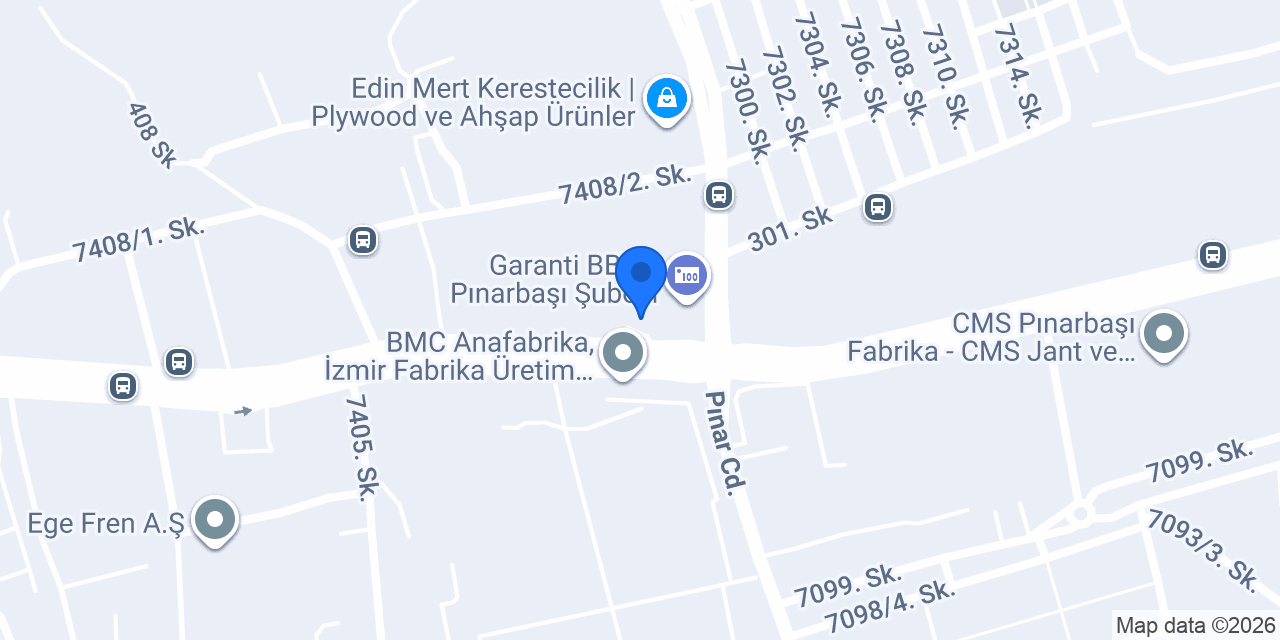 QNB Pınarbaşı Şubesi konumu