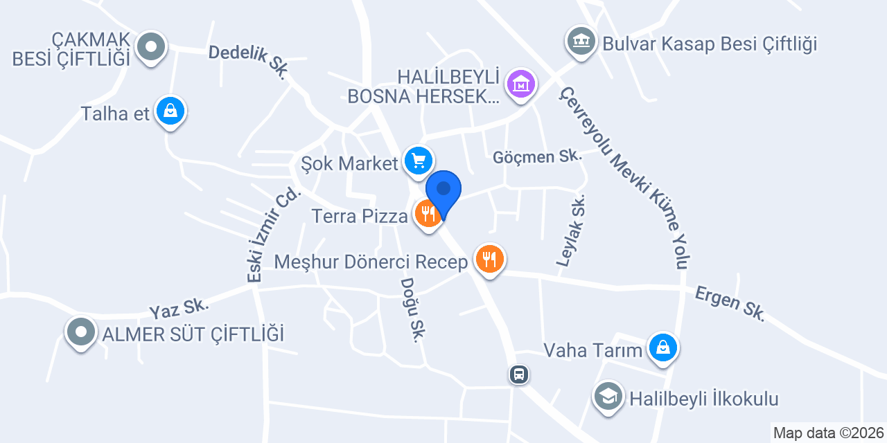 Meşhur Nazili Pide konumu
