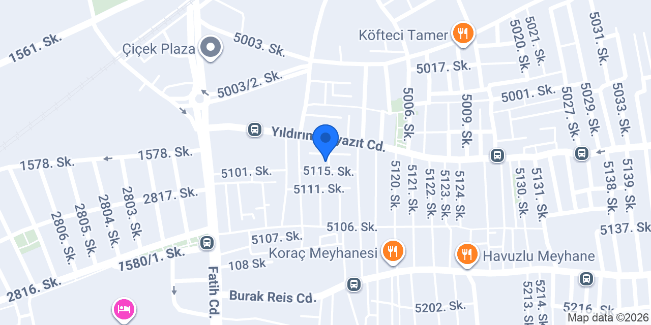 İzmir Kesme Çiçek konumu