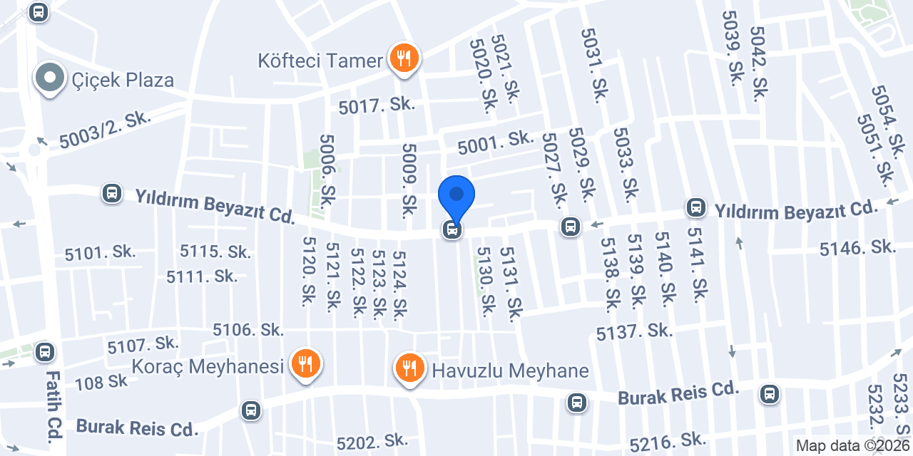 Naz'ın Dikim Evi konumu