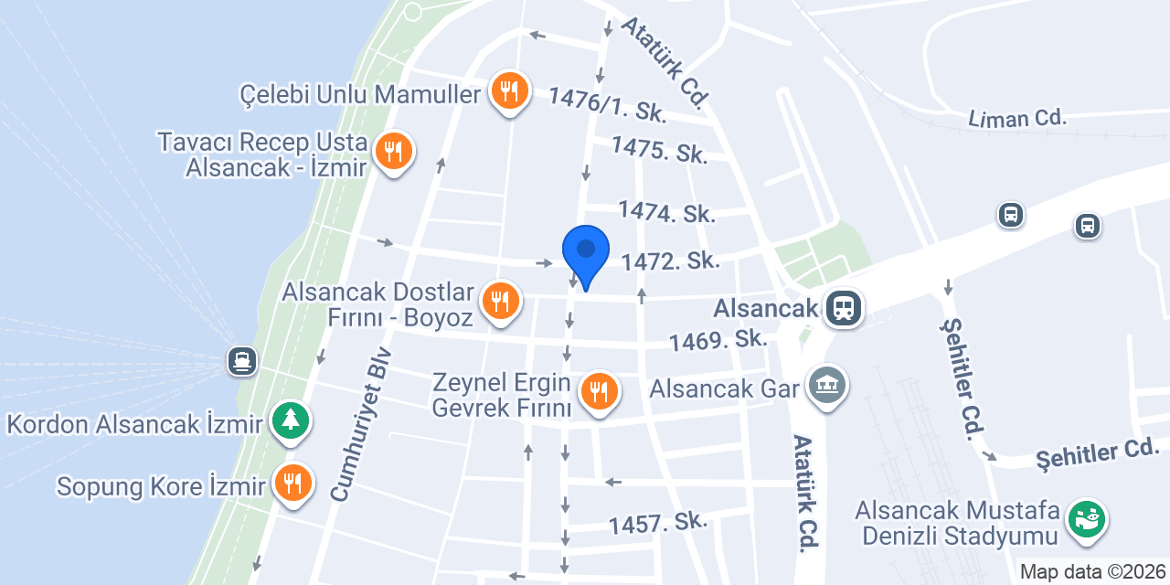 Protan | İzmir - Kurumsal ve Profesyonel Web Tasarım konumu