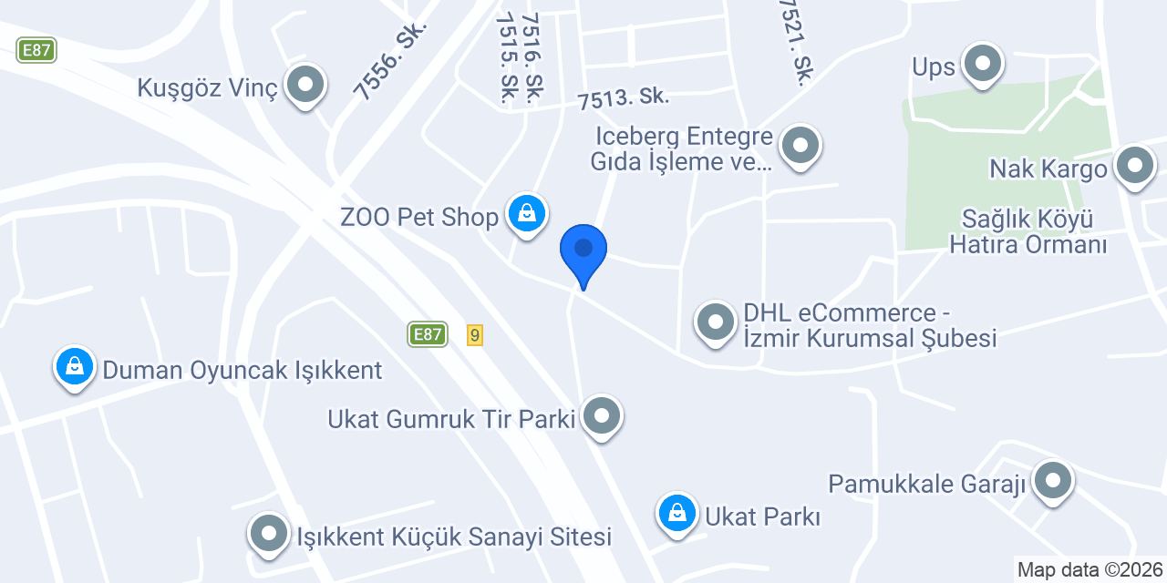 Pro-tek Hijyen konumu