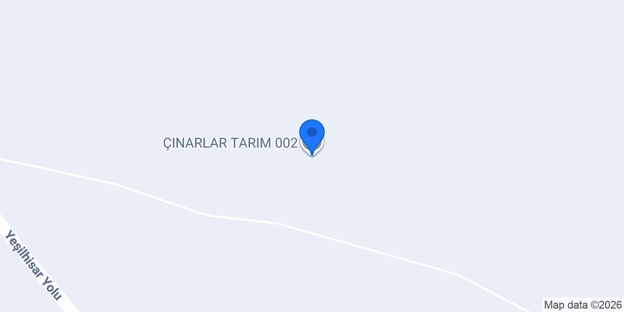 ÇINARLAR TARIM 002 konumu