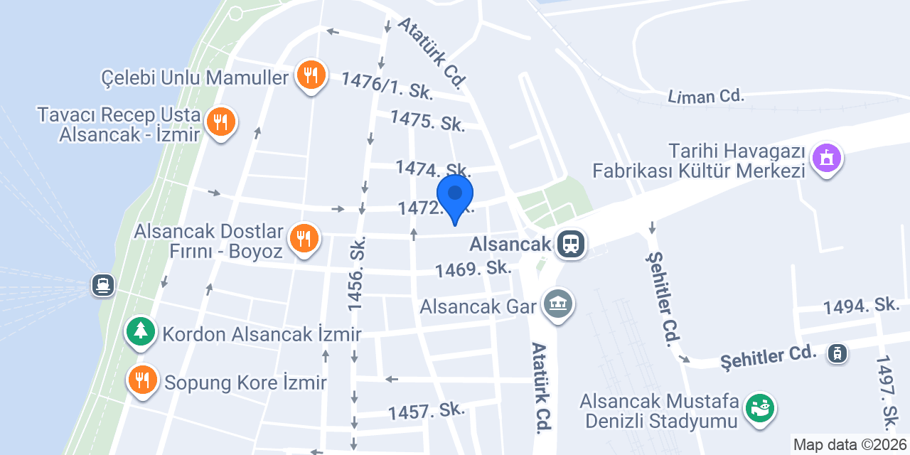 Bornova Masaj Salonu konumu