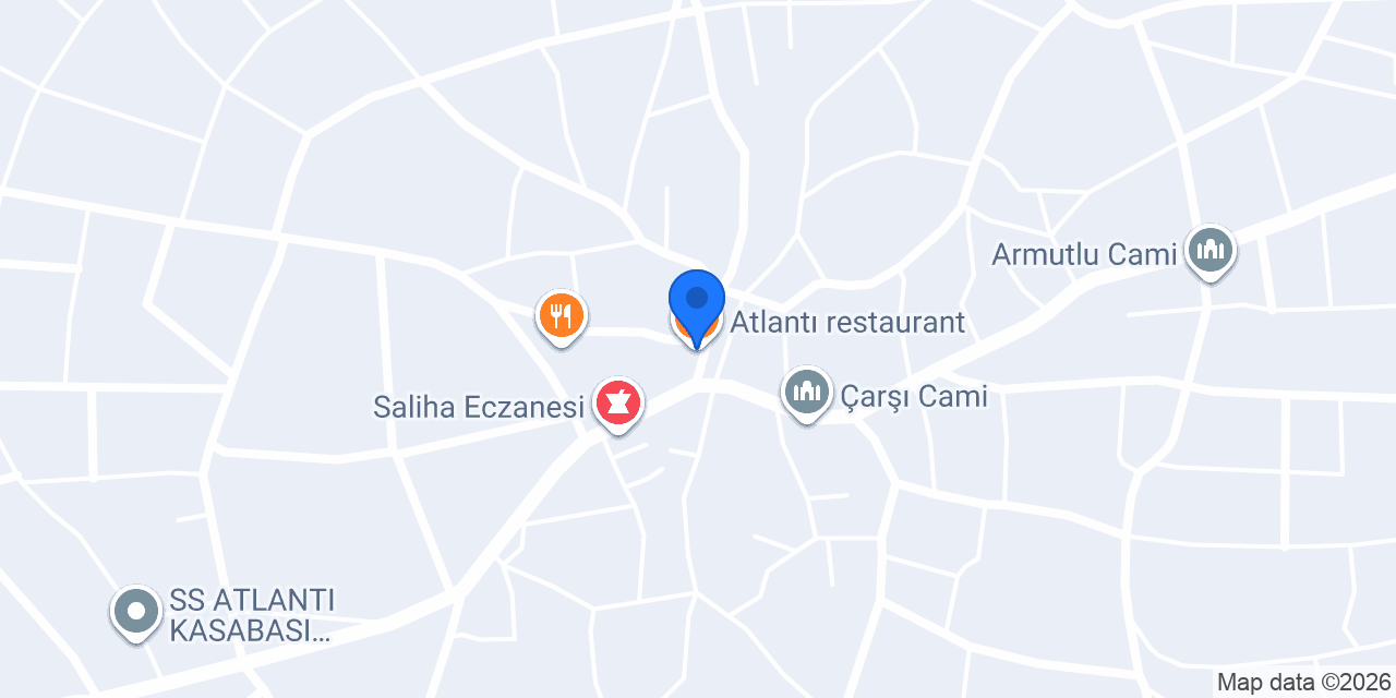 Atlantı restaurant konumu