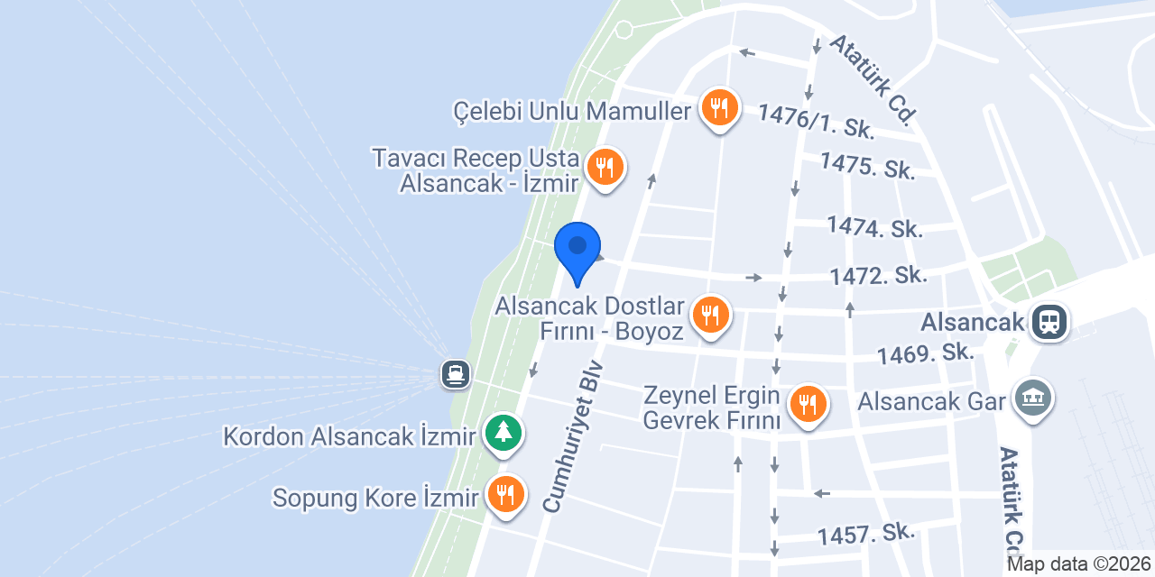 Aydın Saraç Diş Kliniği konumu