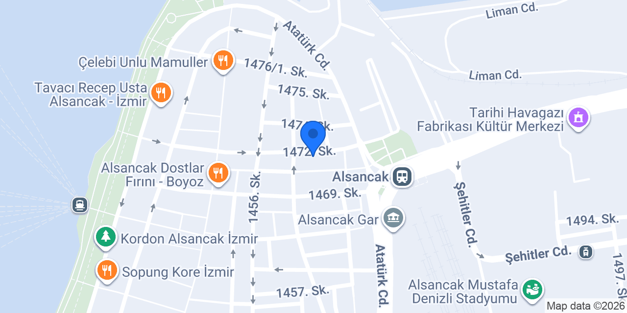 izmir nöroterapi merkezi konumu