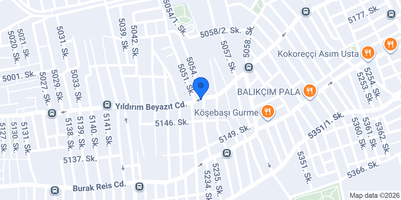 Yeni Ümit Market konumu
