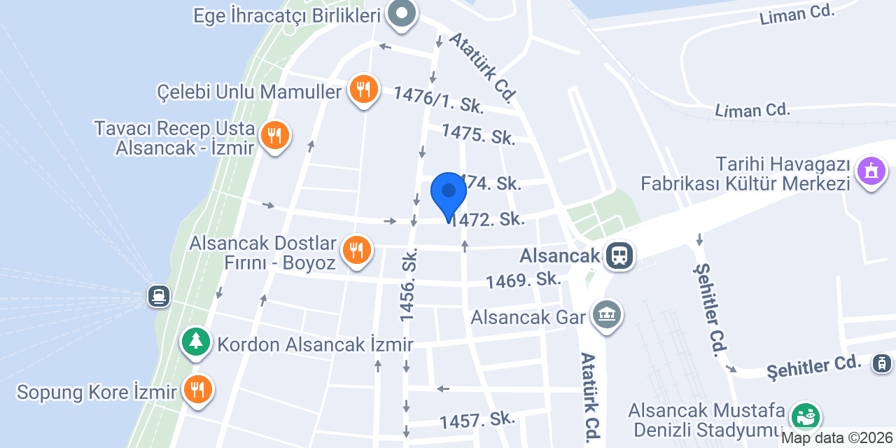 Fayda Ofset | Alsancak Matbaa | Hızlı Kaşe konumu