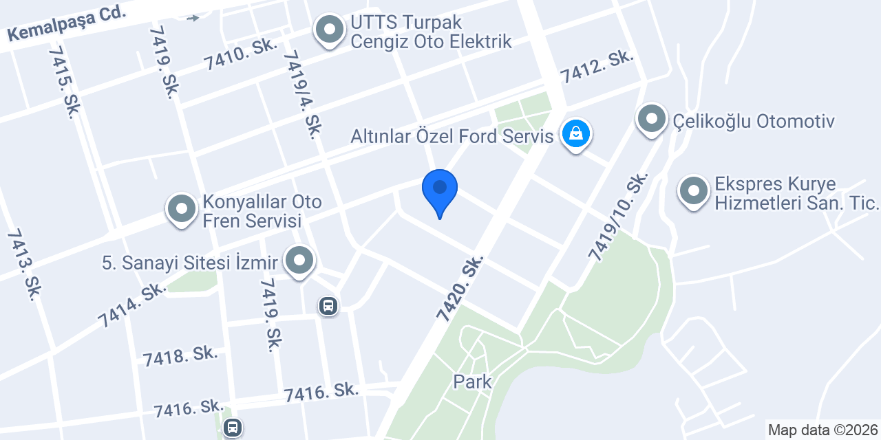 Yüksel Oto Makas konumu