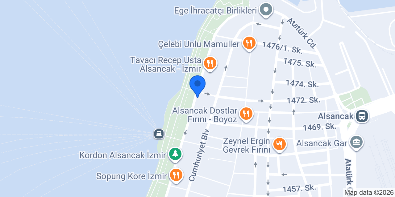 ARİFOĞLU GÜMRÜK MÜŞAVİRLİĞİ LTD. ŞTİ. konumu