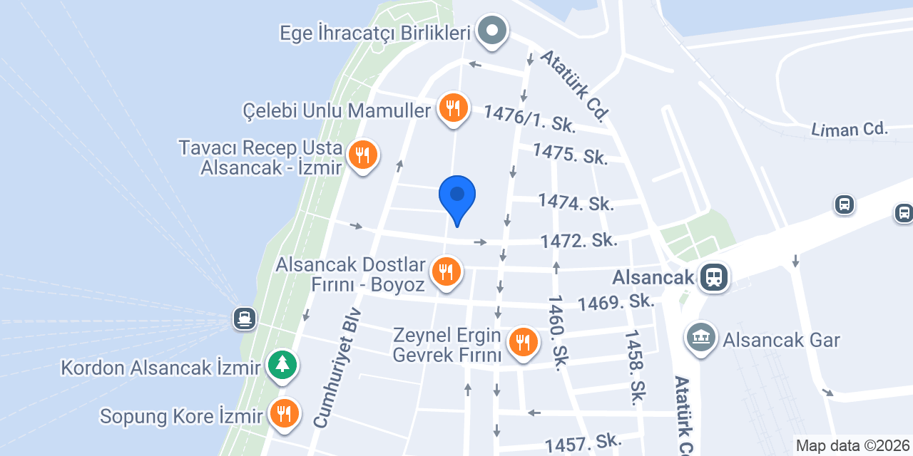 İzmir Psikolog Sude Şahin konumu