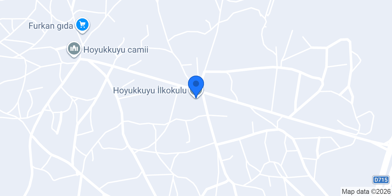 Hoyukkuyu İlkokulu konumu