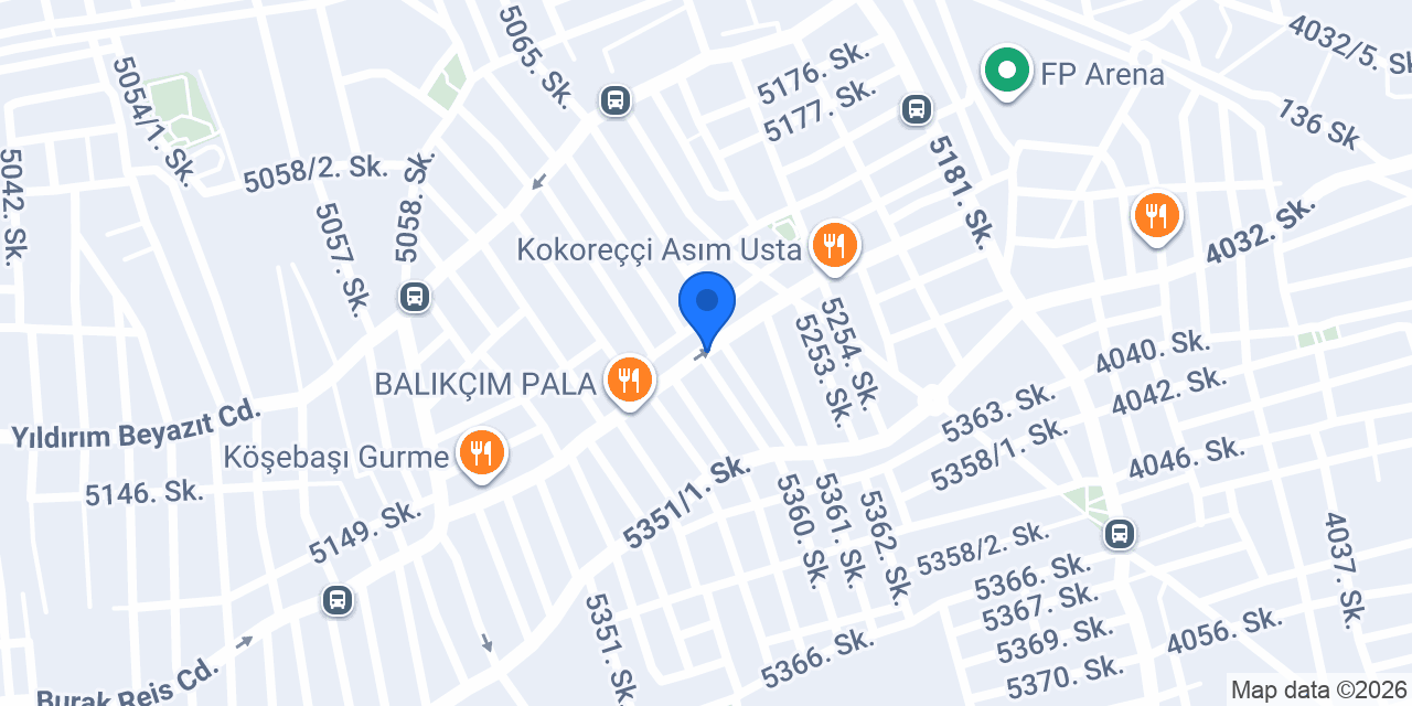 Tatimren Unlu Mamulleri Çamdibi konumu
