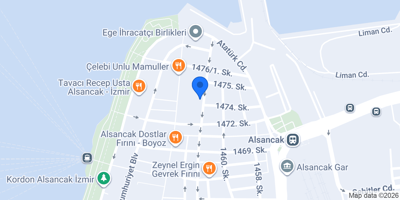 Park Dedeman City Alsancak konumu