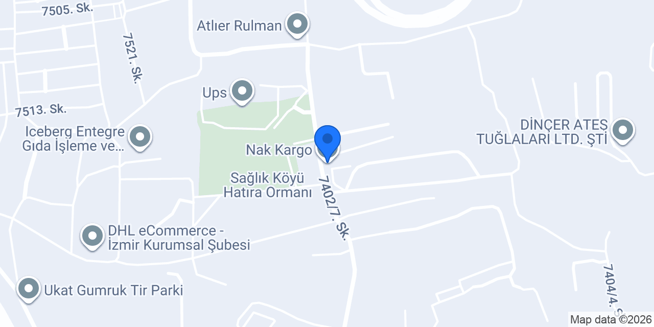 Nak Kargo konumu