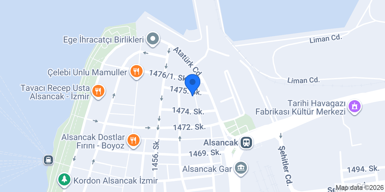 İzmir Aysular Sigorta konumu