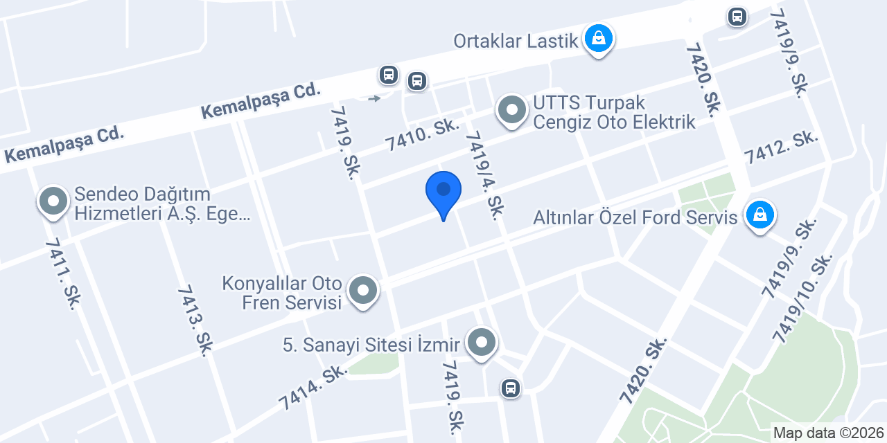 Köksoy Otomotiv konumu