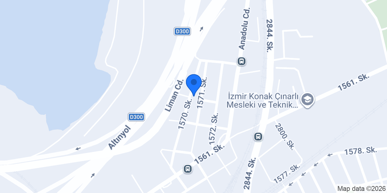 Yakamoz Çiçek Malzemeleri konumu
