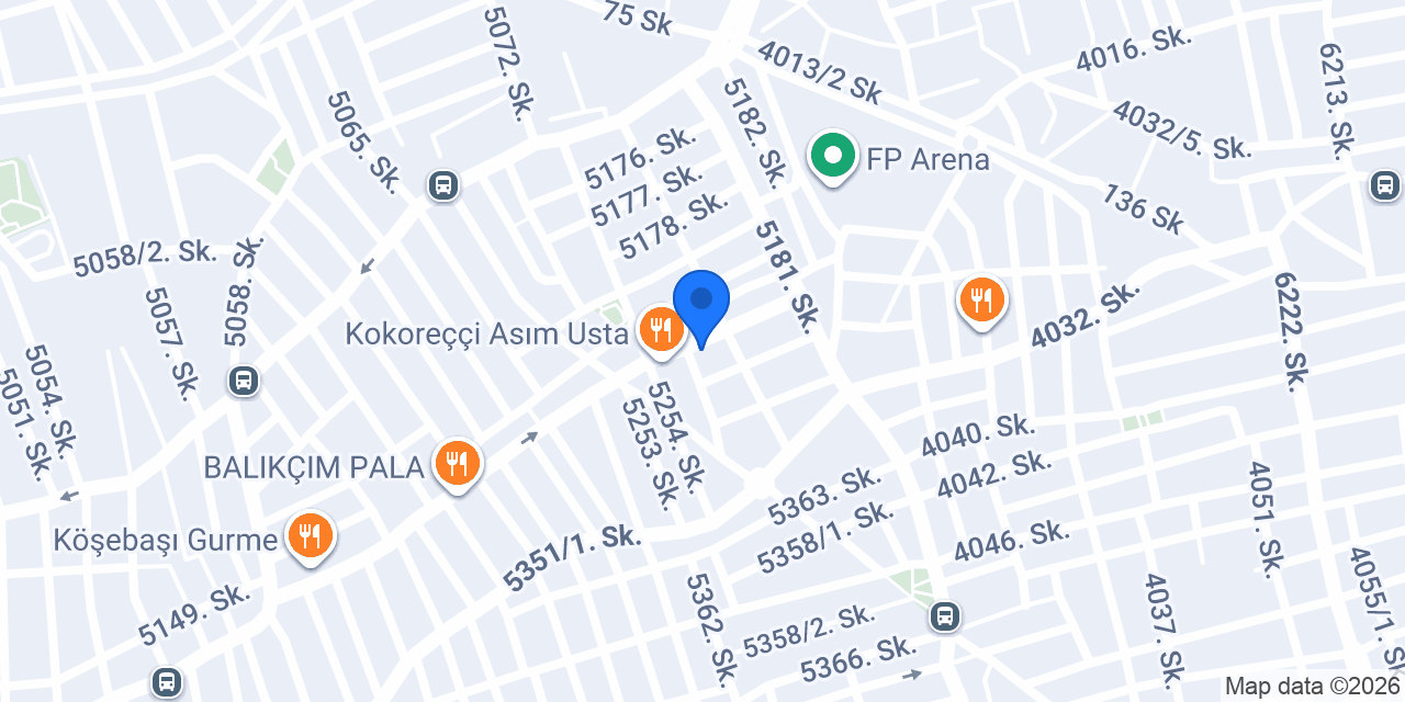 GÜNERLER SİGORTA LTD.ŞTİ. konumu