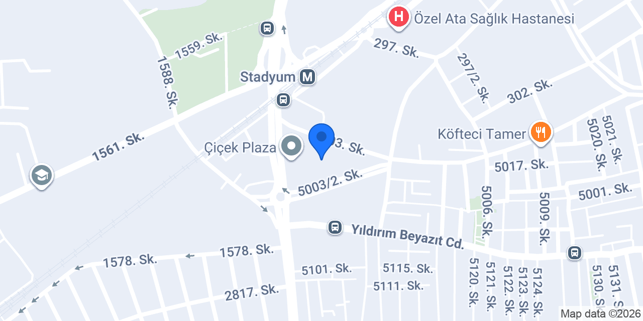 Mercan İzmir baby spa konumu