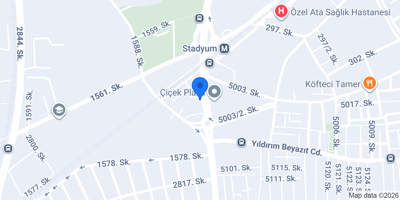 Filyos Ateş Tuğla İnş. San. Tic. Ltd. Şti. konumu