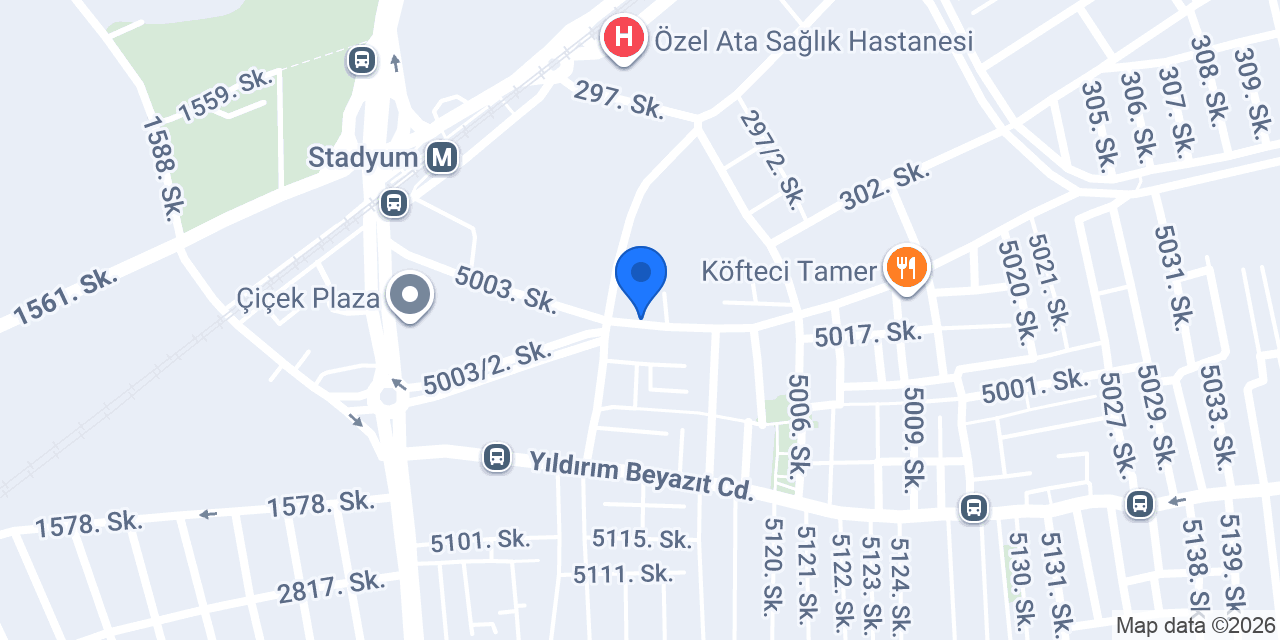 Hasan Hüseyin Uludağlı Otoparkı konumu