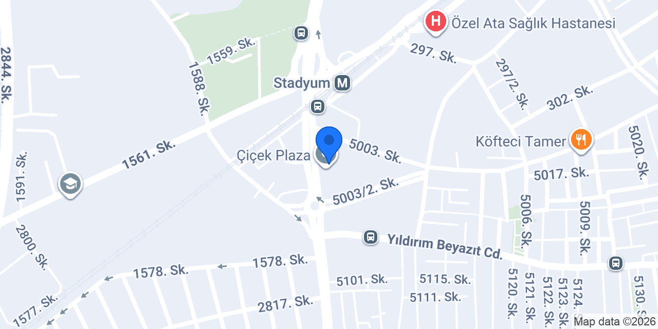 Özdikicierler Hukuk Bürosu konumu