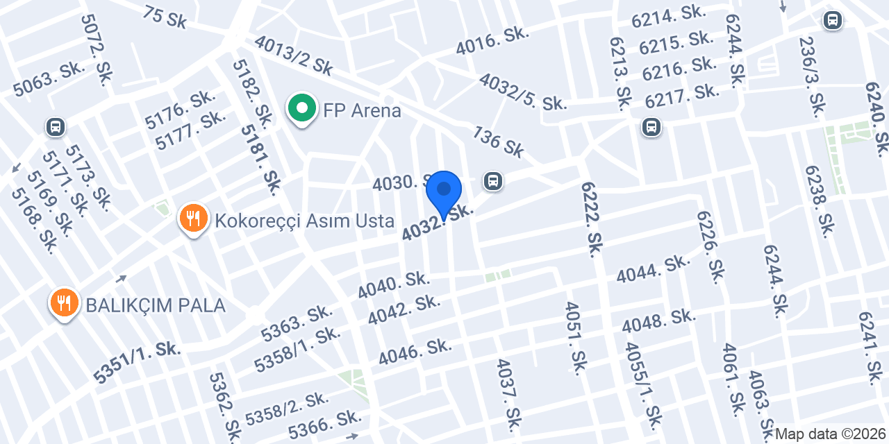 Yeşilova Fırını konumu