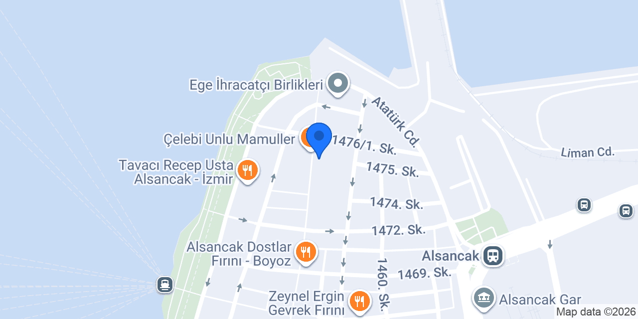 Dinamo Tercüme İzmir konumu