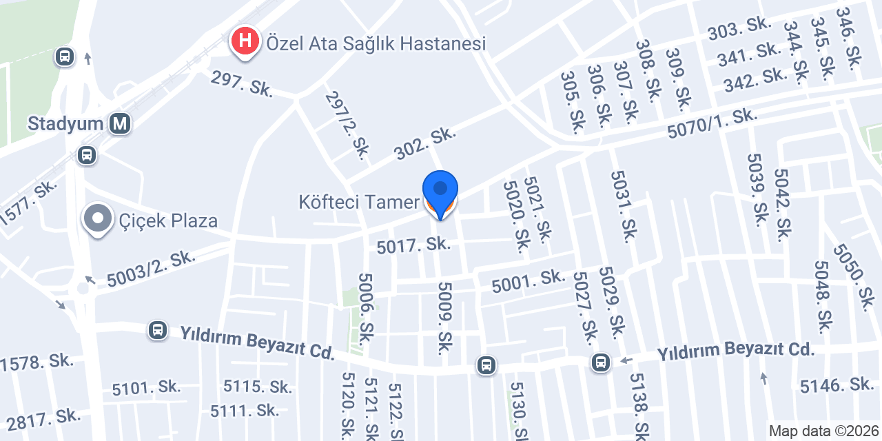 Köfteci Tamer konumu