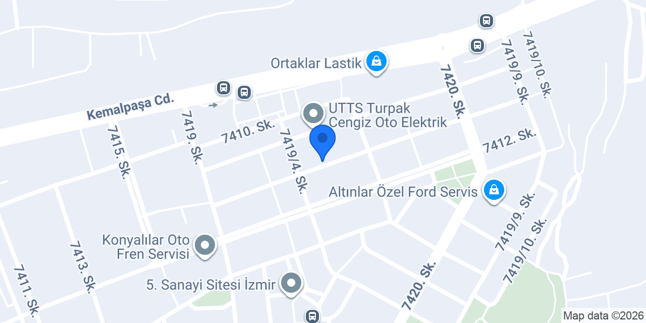 Kerman Motorlu Araçlar konumu
