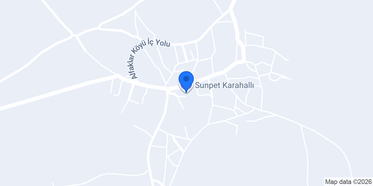 Sunpet Karahallı konumu