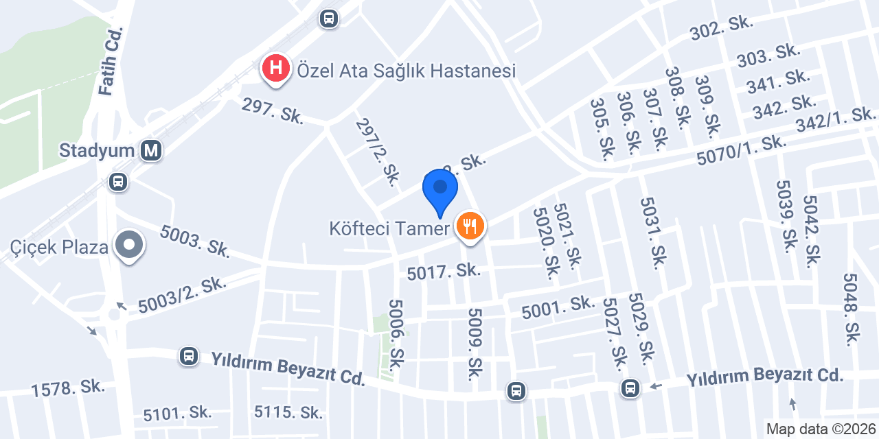 Konimat Matbaa ve Digital Baskı konumu