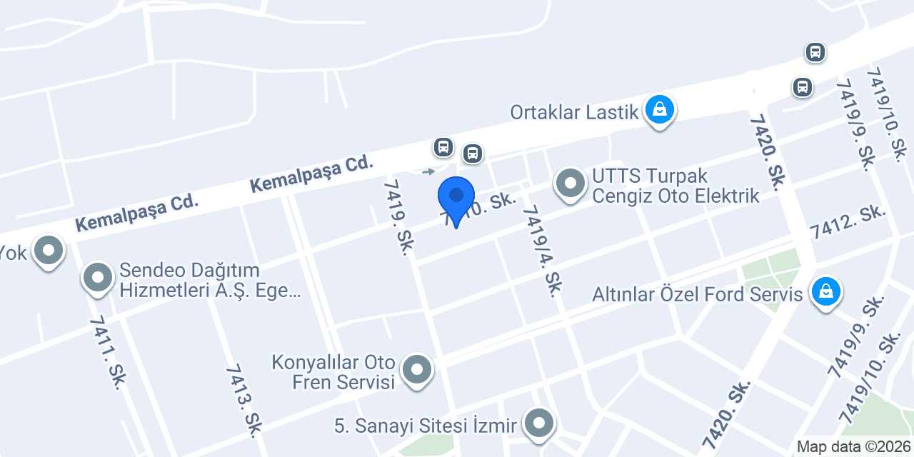 Solmaz Oto Aksesuar konumu