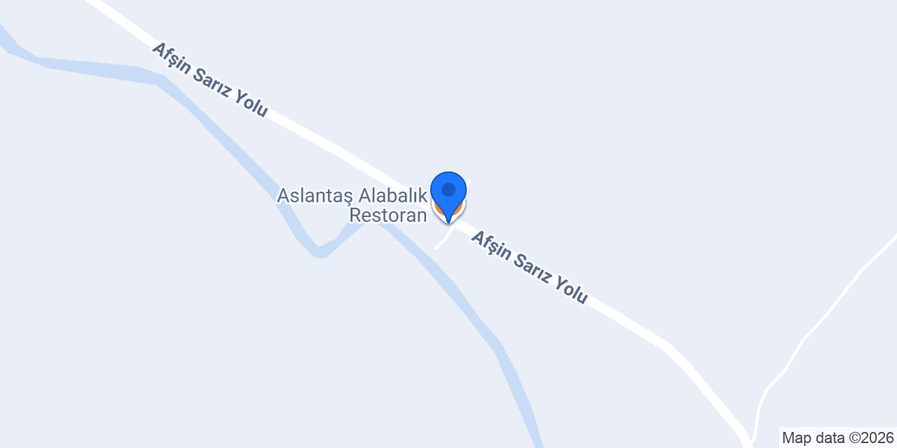 Aslantaş Alabalık Restoran konumu