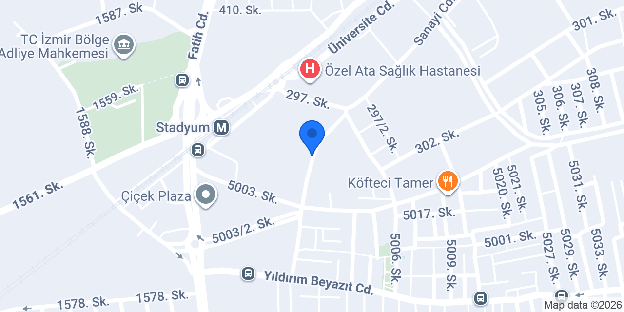Onur Mensucat A.Ş. konumu