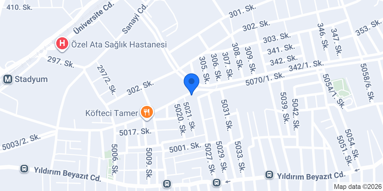 Geb Otomotiv konumu
