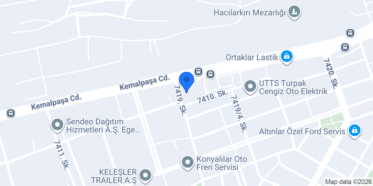Koray Teknik Hırdavat konumu