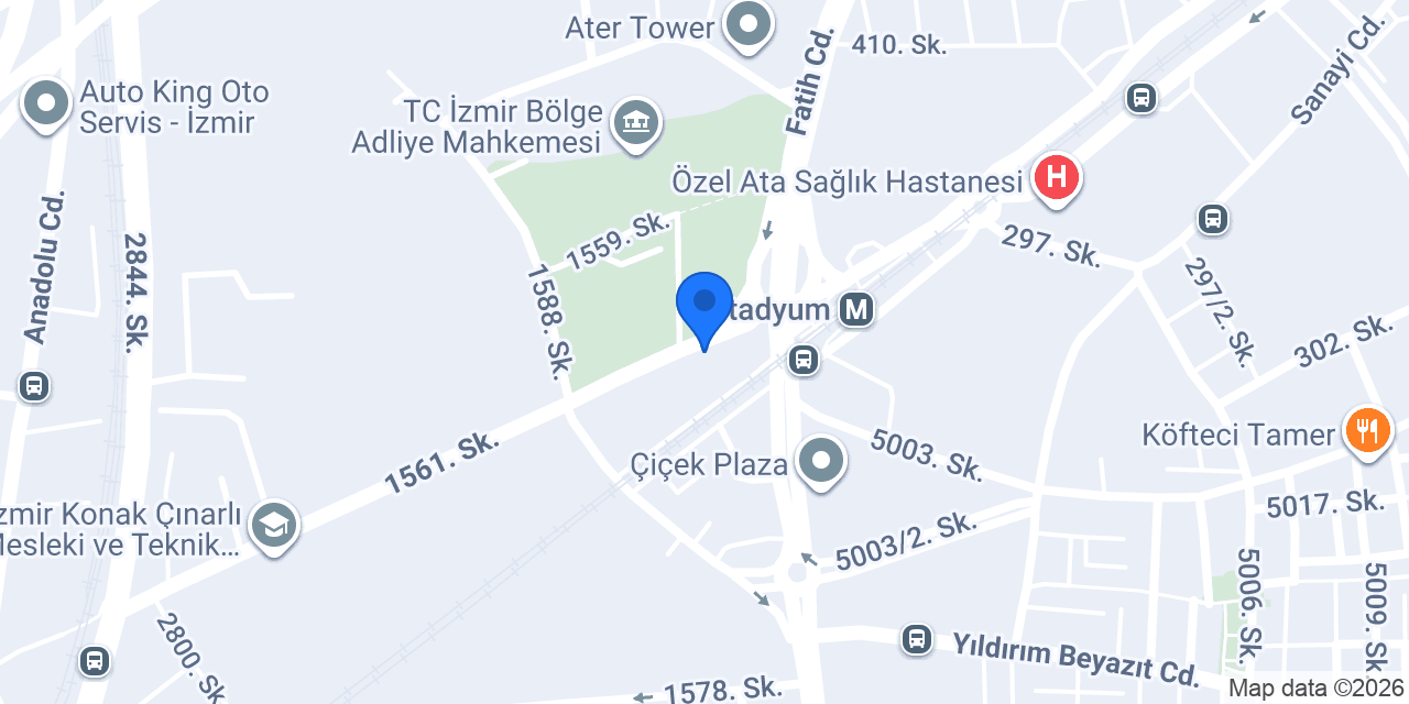 Ünal Servis konumu