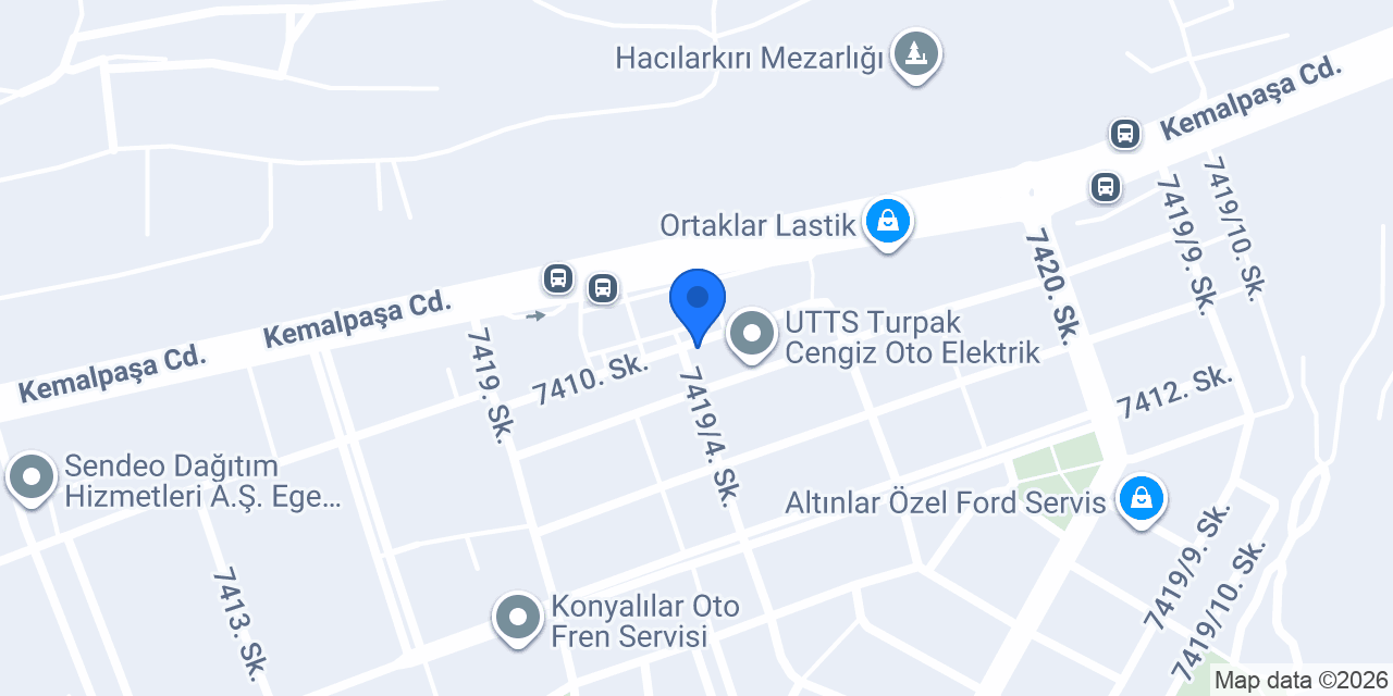 Sürat Kargo Pınarbaşı Şube konumu
