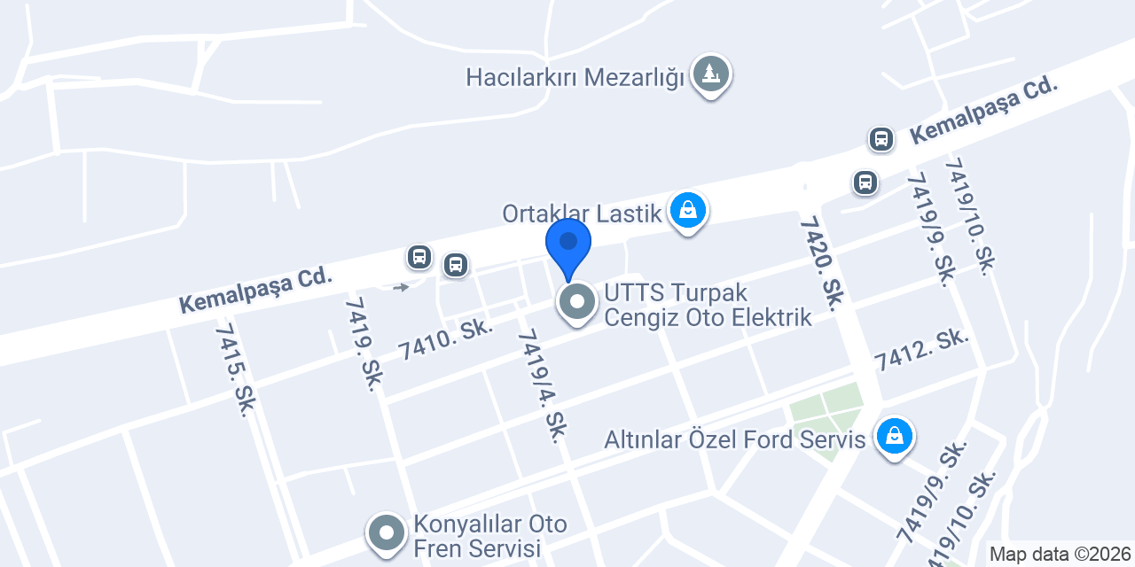OTOPOL MOTORLU ARAÇLAR konumu