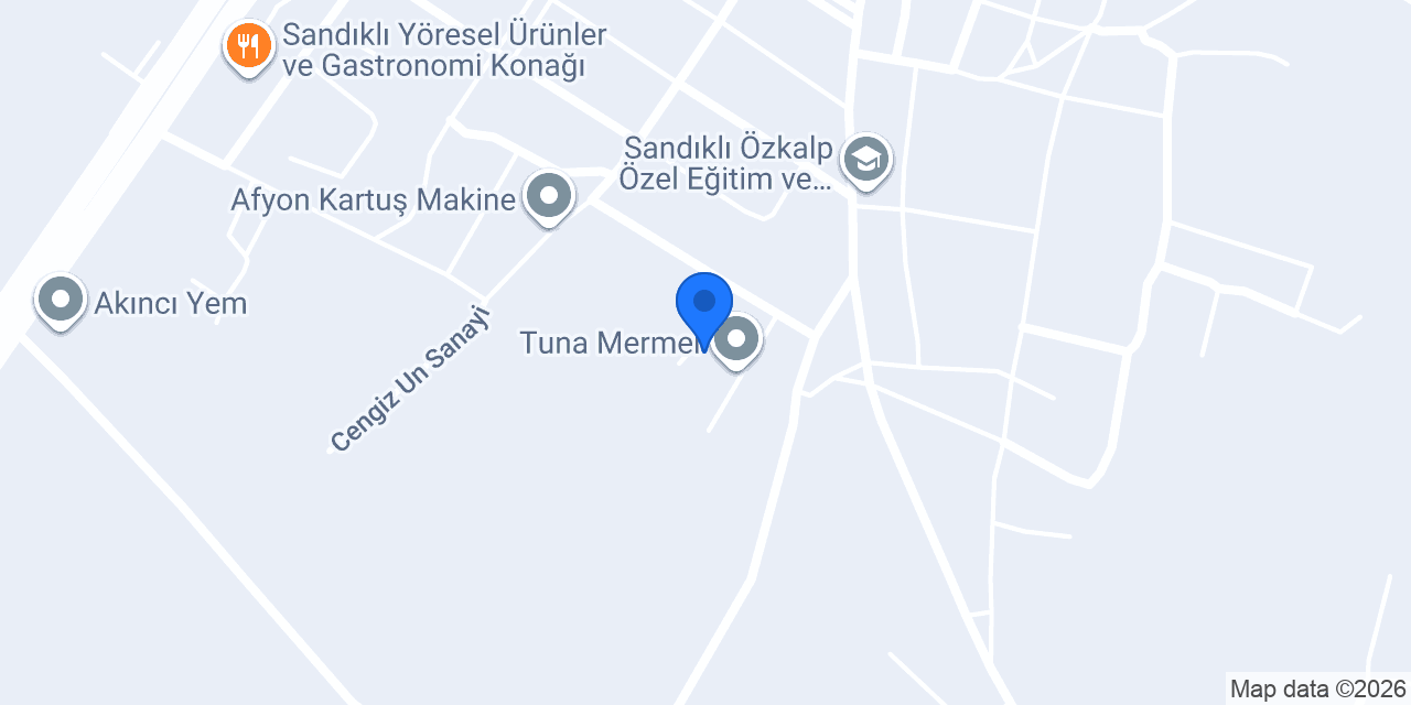 tuna mermer konumu
