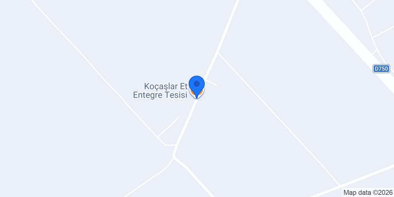 Koçaşlar Et Entegre Tesisi konumu