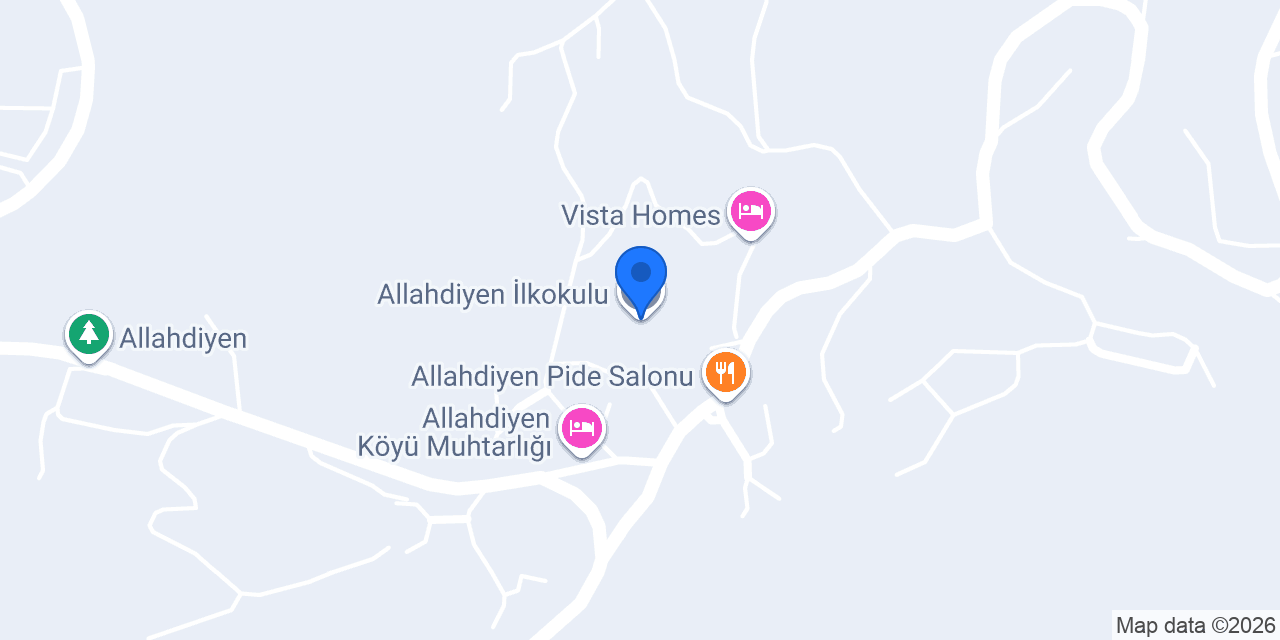 Allahdiyen İlkokulu konumu